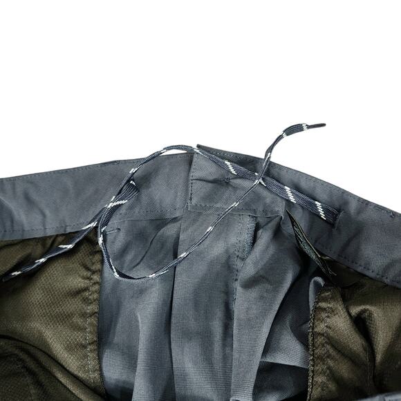 Hang Ten Hybrid Board Short 38 Men Dark Gray Plaid Flat Front Swim Surf Golf 11" - Picture 5 of 11